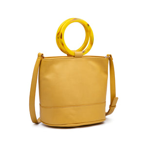 Product Image of Moda Luxe Clarice Bucket 842017120339 View 2 | Mustard