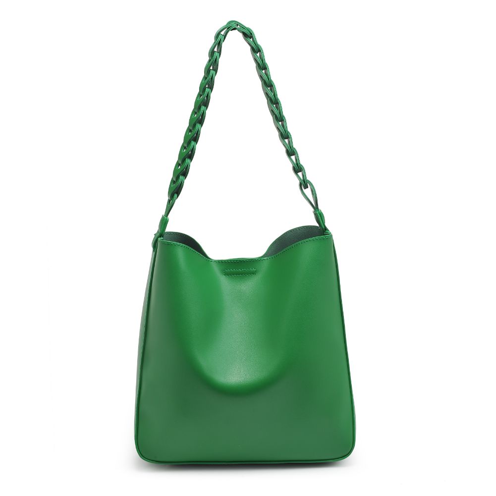 Product Image of Moda Luxe Nemy Tote 842017132325 View 5 | Kelly Green