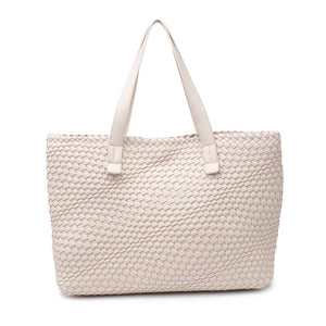 Product Image of Moda Luxe Piquant Tote 842017135593 View 7 | Oatmilk