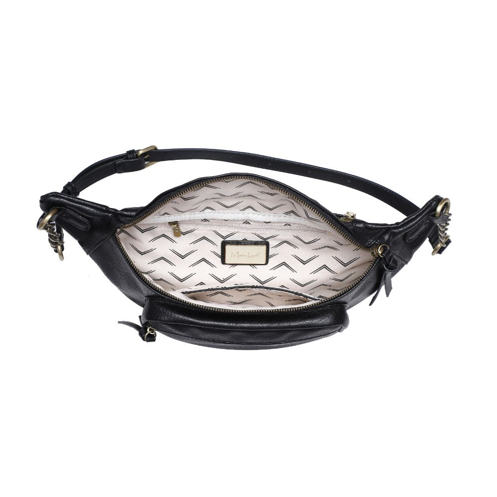 Product Image of Moda Luxe Samira Belt Bag 842017132745 View 8 | Black
