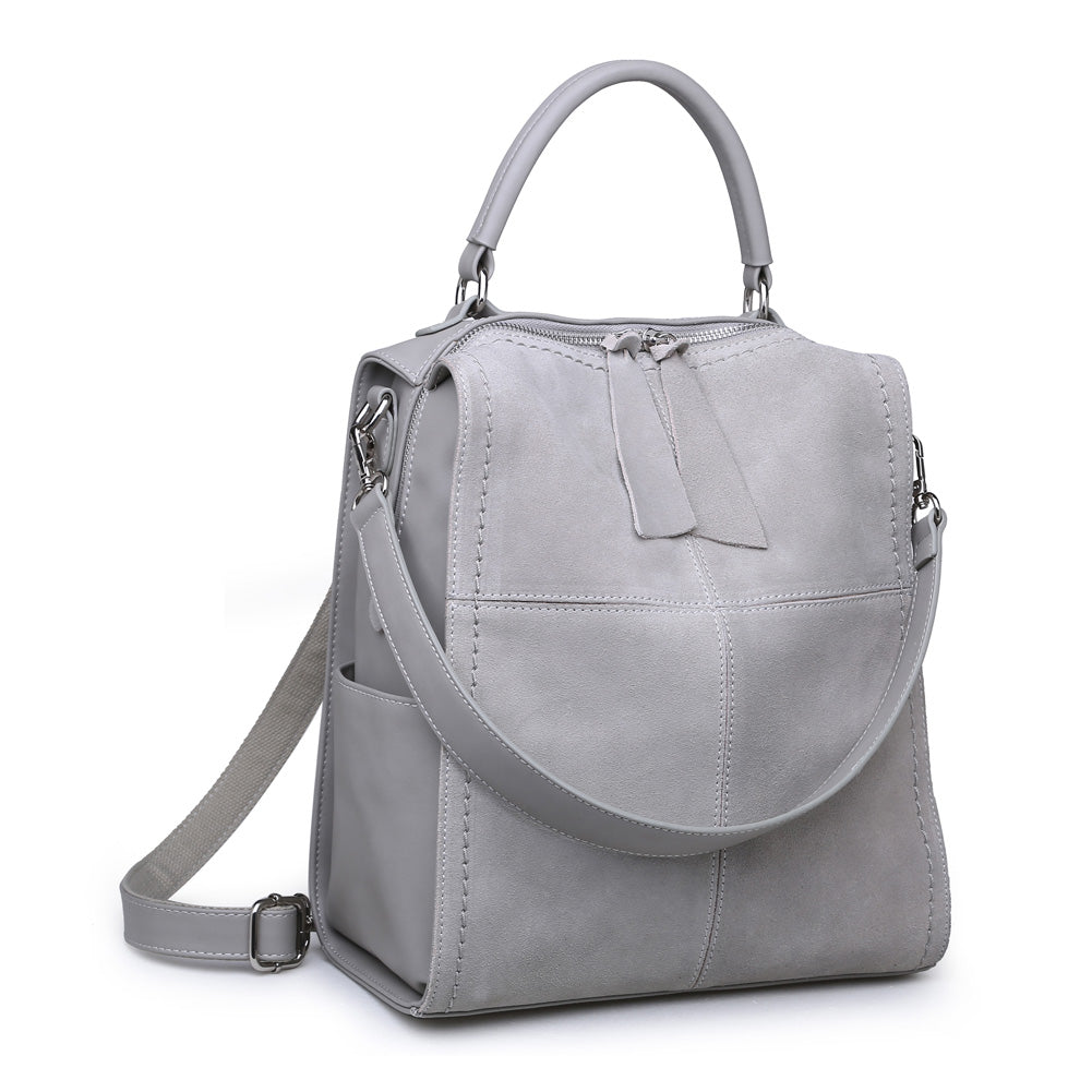 Product Image of Moda Luxe Brette Backpack 842017114703 View 6 | Grey