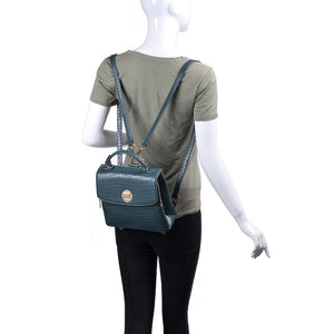 Product Image of Moda Luxe Layne Backpack 842017125822 View 5 | Emerald