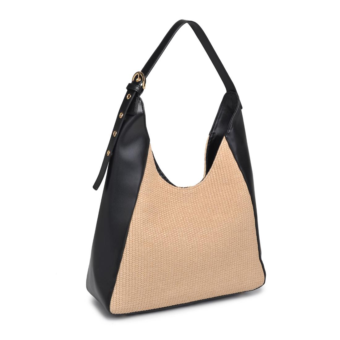 Product Image of Moda Luxe Melora Hobo 842017137184 View 6 | Natural Black