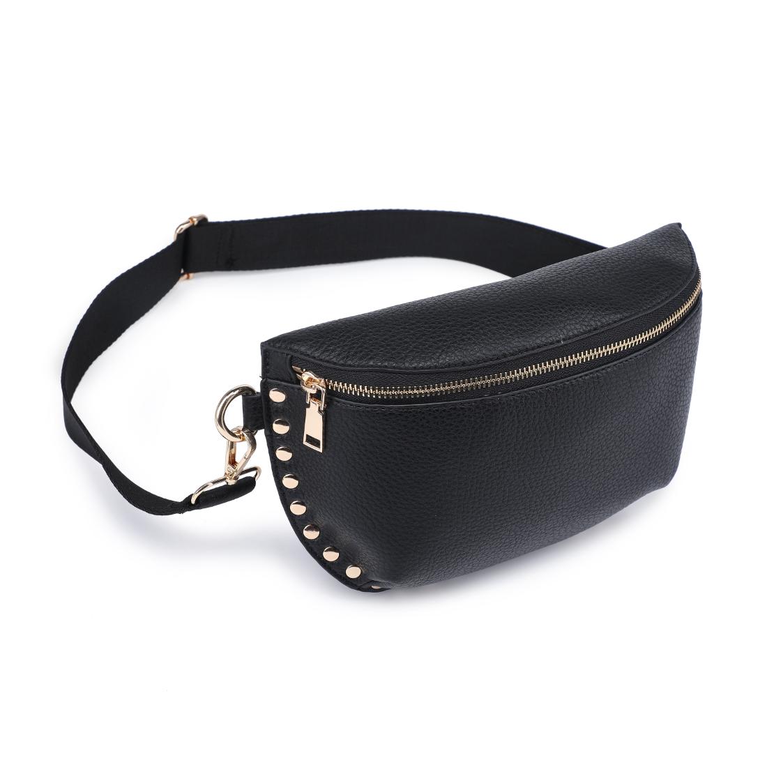 Product Image of Moda Luxe Gizelle Belt Bag 842017138044 View 6 | Black