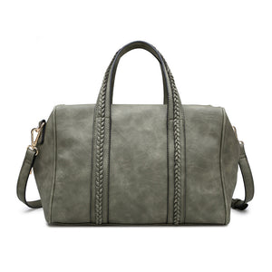 Product Image of Moda Luxe Wyatt Satchel 842017106241 View 1 | Light Olive