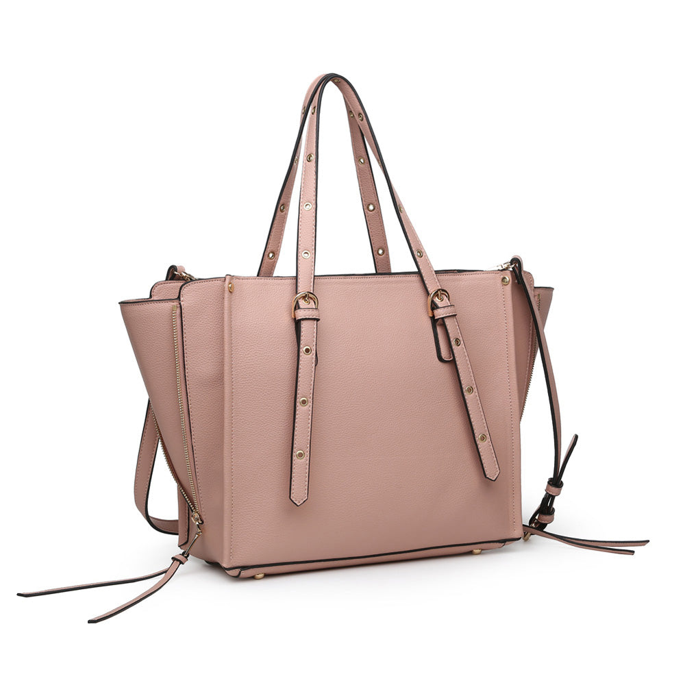 Product Image of Moda Luxe Magnolia Tote 842017119630 View 2 | Blush