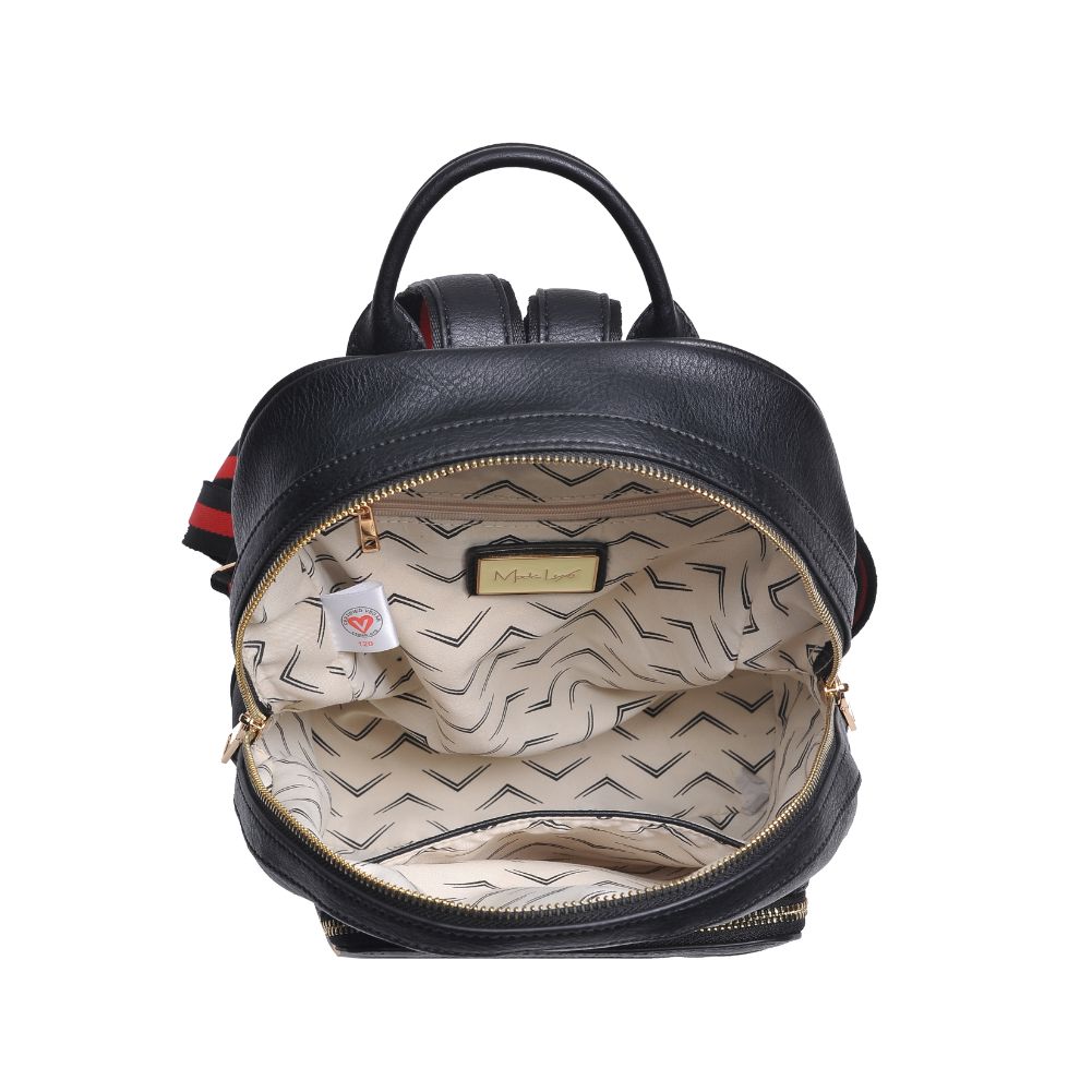 Product Image of Moda Luxe Scarlet Backpack 842017128212 View 8 | Black