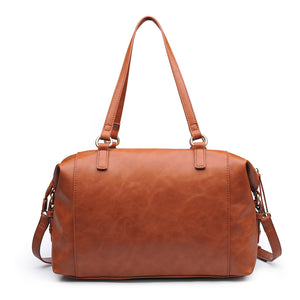 Product Image of Product Image of Moda Luxe Annette Satchel 842017118299 View 3 | Tan