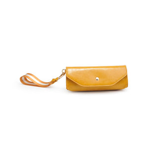 Product Image of Moda Luxe Kaya Wristlet 842017126966 View 5 | Mustard
