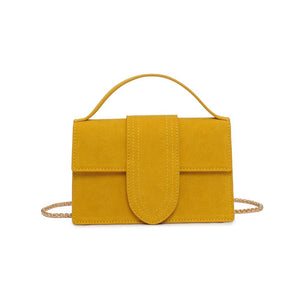 Product Image of Moda Luxe Elizabeth - Suede Crossbody 842017130574 View 5 | Yellow