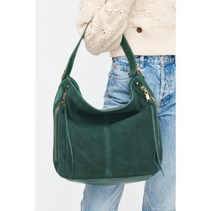 Woman wearing Emerald Moda Luxe Emilia Hobo 842017130673 View 4 | Emerald