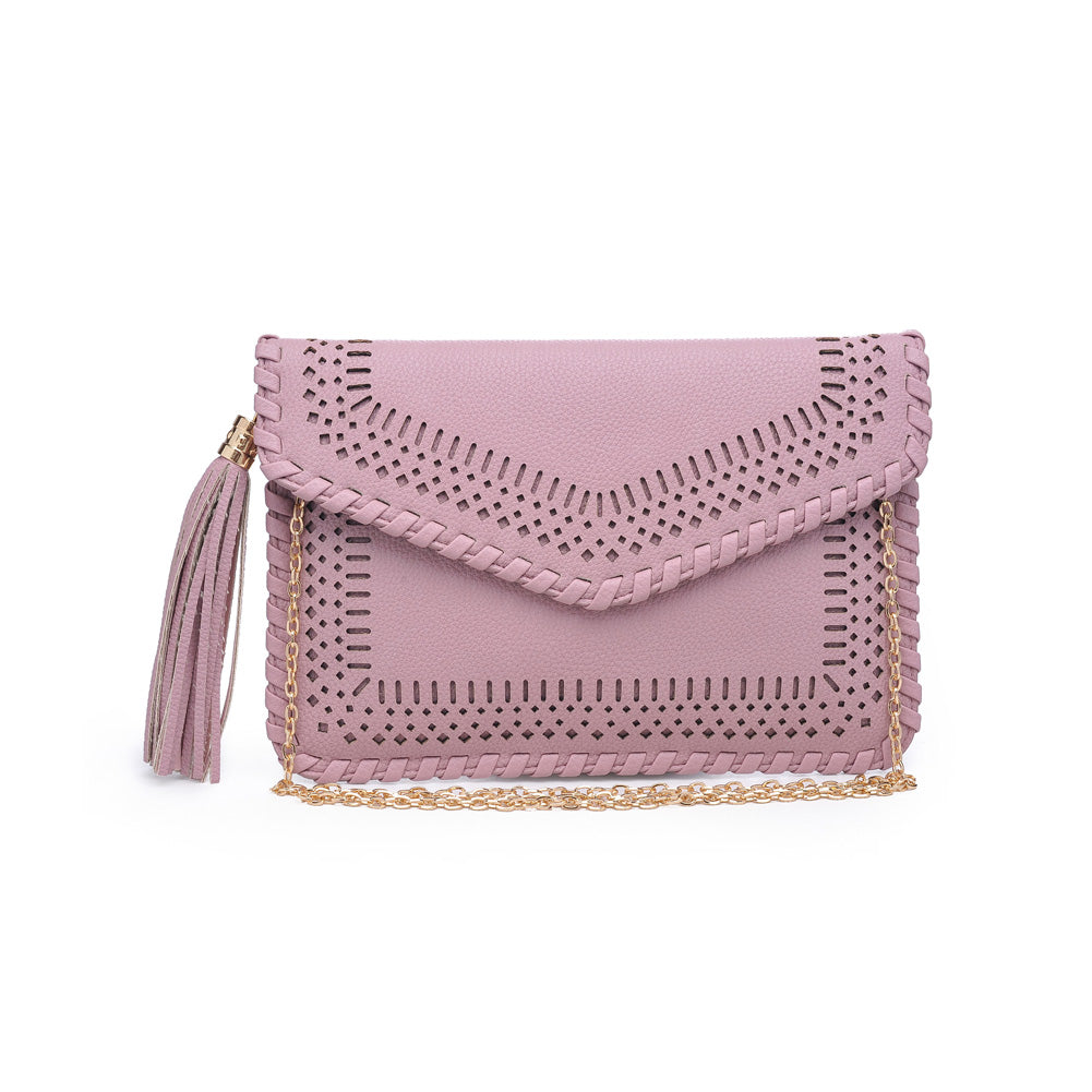 Product Image of Moda Luxe Daisy Clutch 842017118640 View 5 | Blush