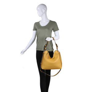 Product Image of Moda Luxe Stephanie Hobo 842017119753 View 5 | Mustard