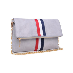 Product Image of Moda Luxe Jules Clutch 842017120094 View 6 | Dove Grey