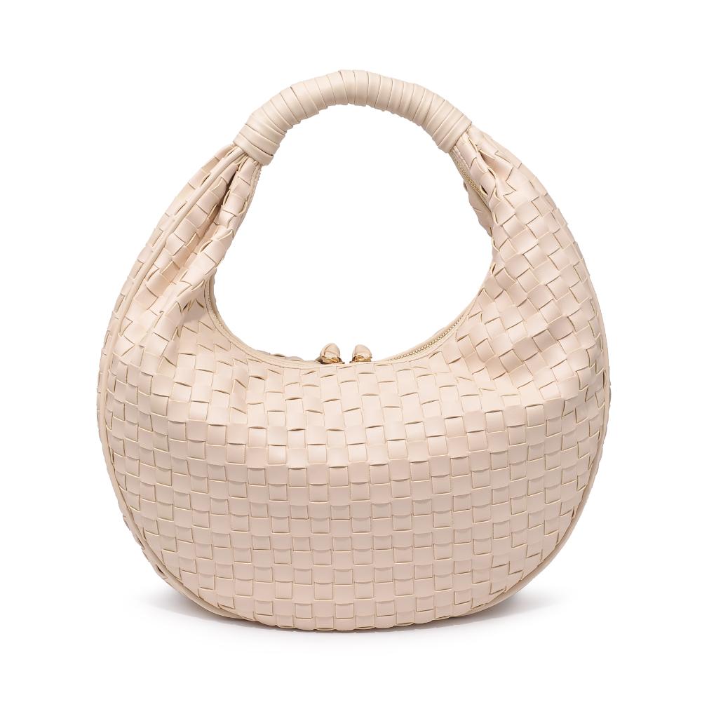 Product Image of Moda Luxe Cassandra Hobo 842017136507 View 7 | Ivory