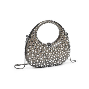 Product Image of Moda Luxe Vianca Evening Bag 842017133971 View 6 | Smoke