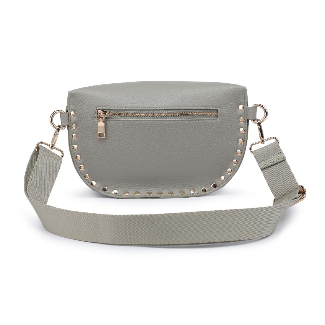 Product Image of Moda Luxe Gizelle Belt Bag 842017138051 View 7 | Sage