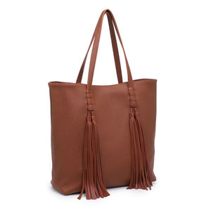 Product Image of Moda Luxe Shakira Tote 842017133643 View 6 | Tan