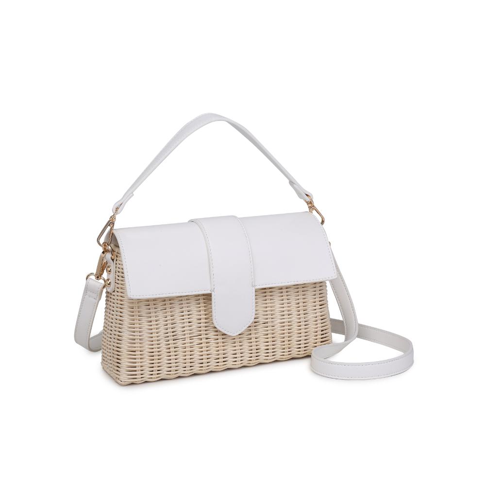 Product Image of Moda Luxe Swanki Crossbody 842017135203 View 6 | White