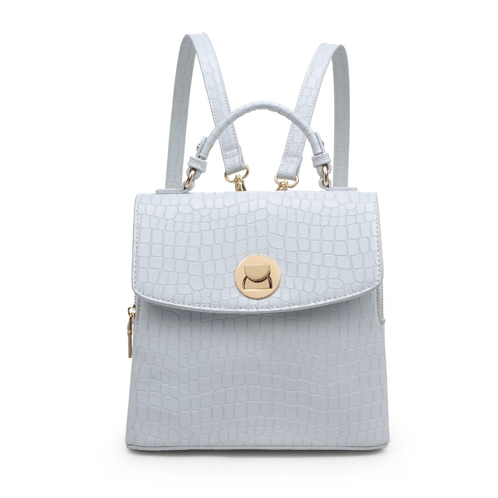 Product Image of Moda Luxe Layne Backpack 842017125570 View 1 | Ice Blue