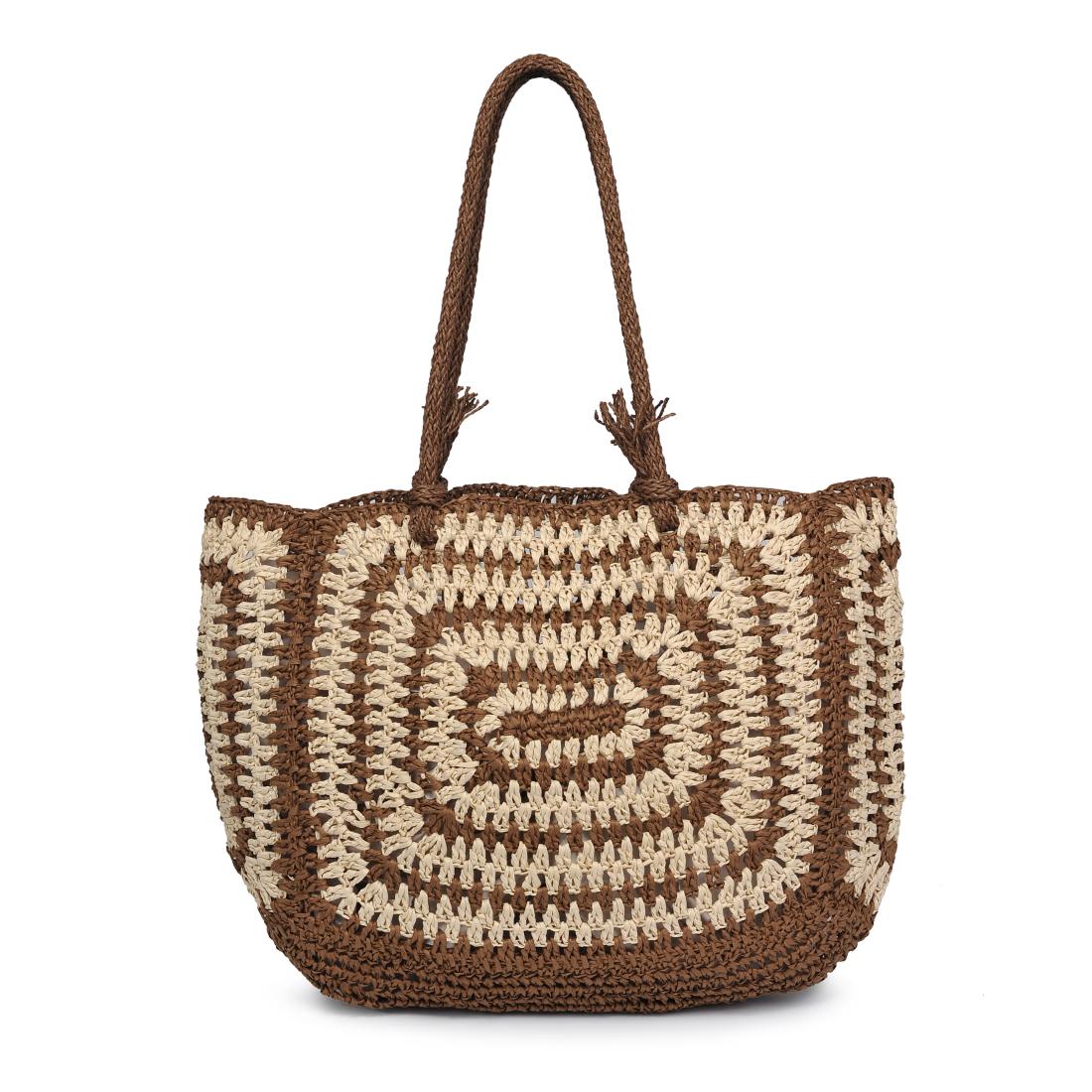 Product Image of Moda Luxe Isla Tote 842017137665 View 5 | Brown Natural