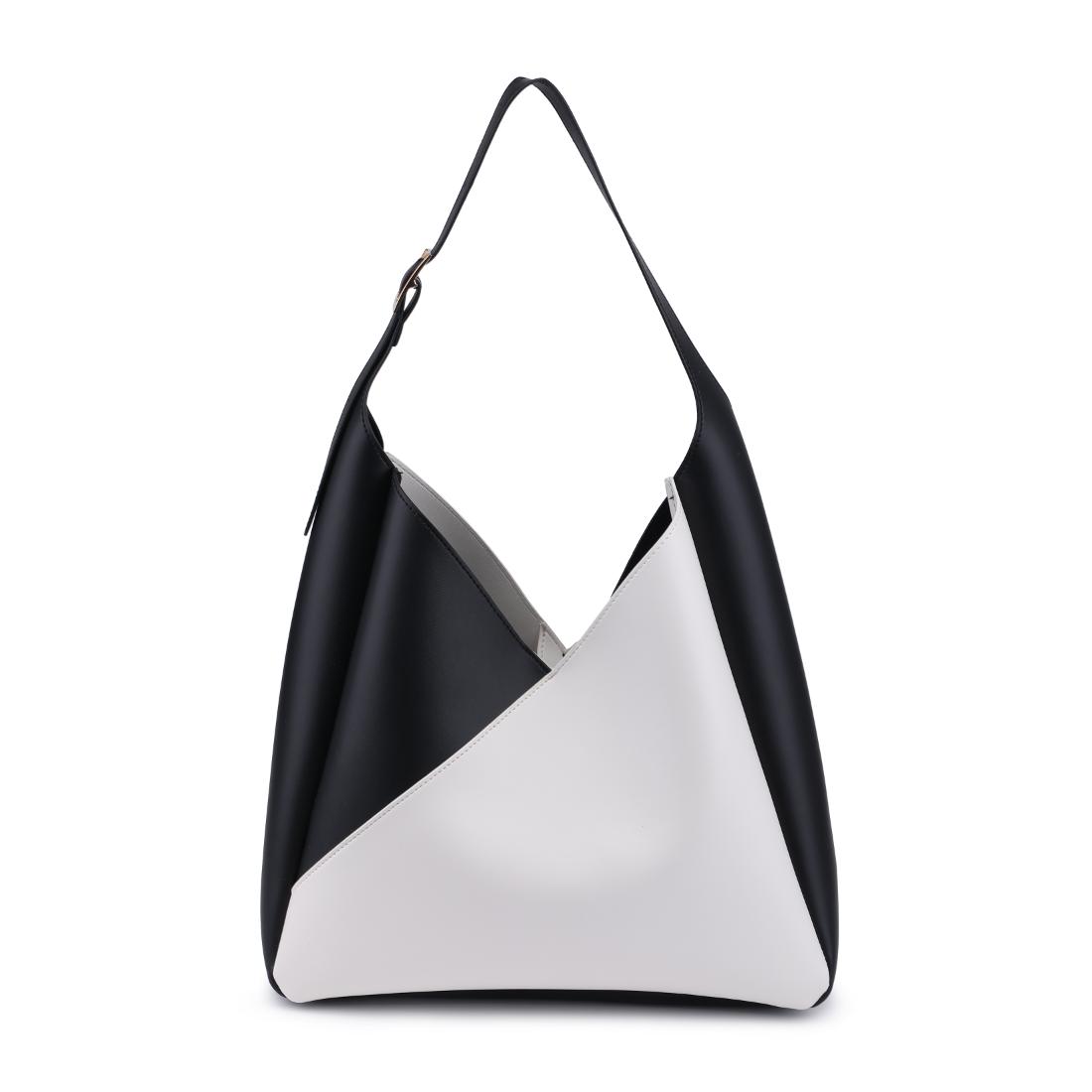 Product Image of Moda Luxe Frankie Hobo 842017138518 View 5 | Ivory Black