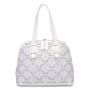 Product Image of Moda Luxe Alondra Satchel 842017112211 View 1 | White