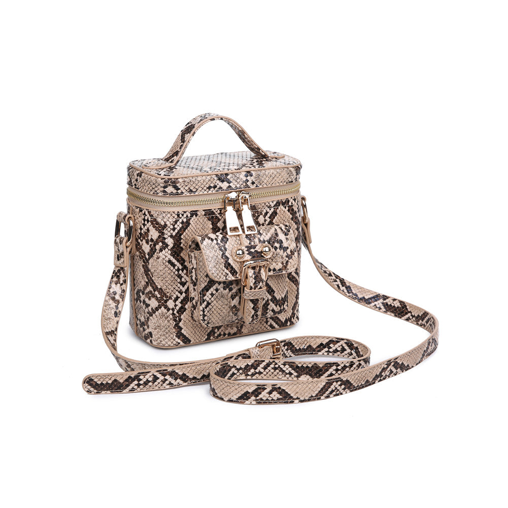 Product Image of Moda Luxe Voyage Snake Crossbody 842017115885 View 2 | Natural