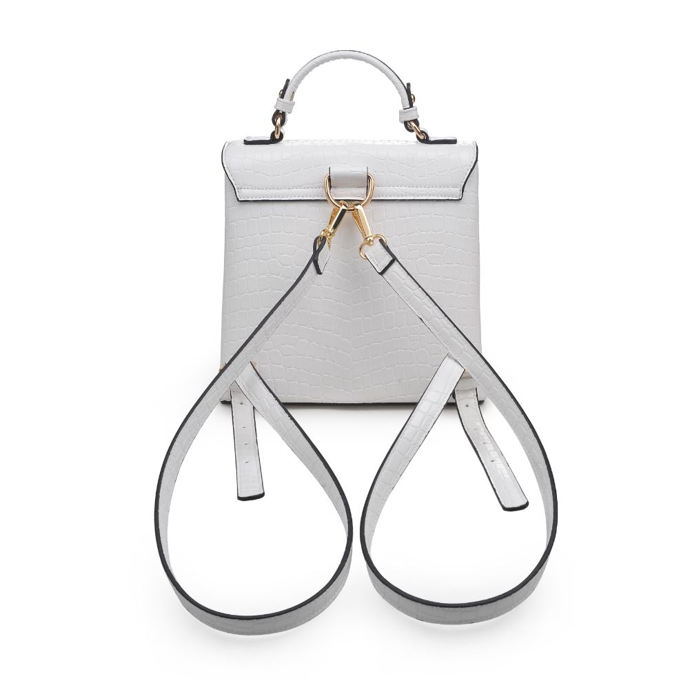 Product Image of Product Image of Moda Luxe Layne Backpack 842017125556 View 3 | White