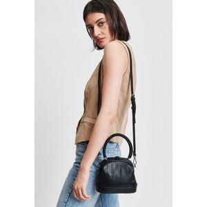 Woman wearing Black Moda Luxe Charmaine Crossbody 842017131274 View 4 | Black