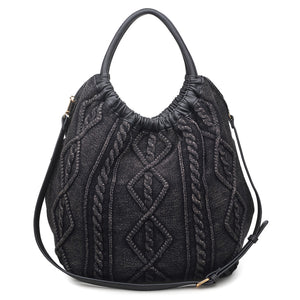 Product Image of Product Image of Moda Luxe Sylvie Hobo 842017102786 View 3 | Black