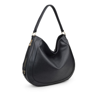 Product Image of Moda Luxe Amber Hobo 842017120735 View 2 | Black