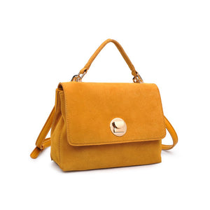 Product Image of Moda Luxe Annie Crossbody 842017123606 View 6 | Mustard