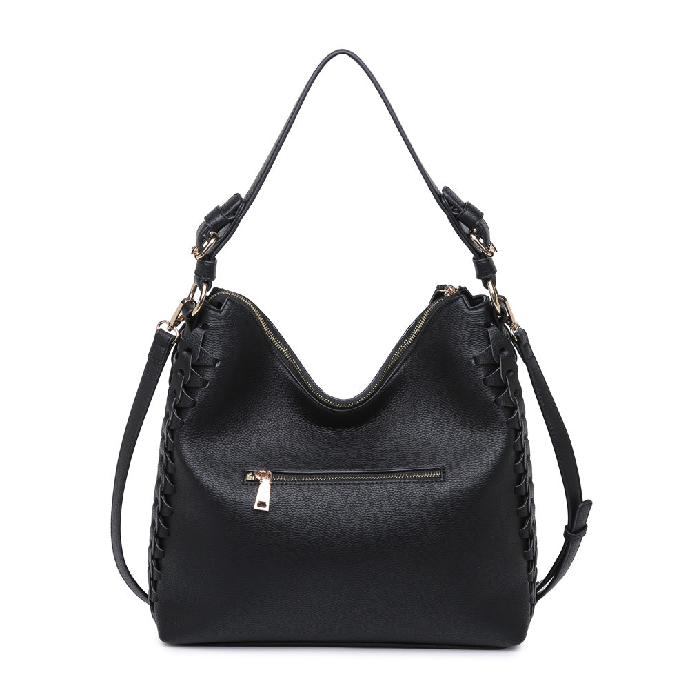 Product Image of Product Image of Moda Luxe Stephanie Hobo 842017119739 View 3 | Black