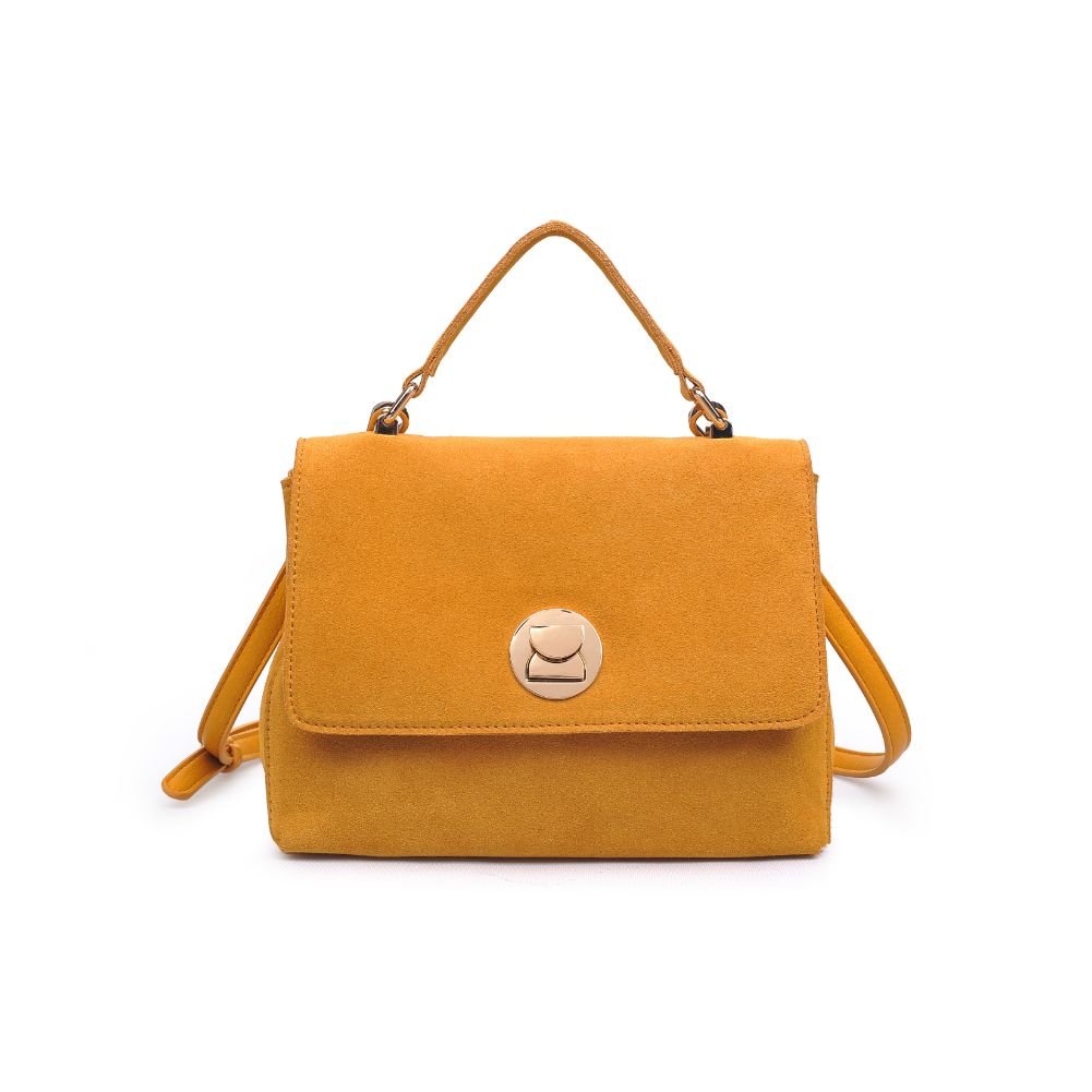 Product Image of Moda Luxe Annie Crossbody 842017123606 View 5 | Mustard