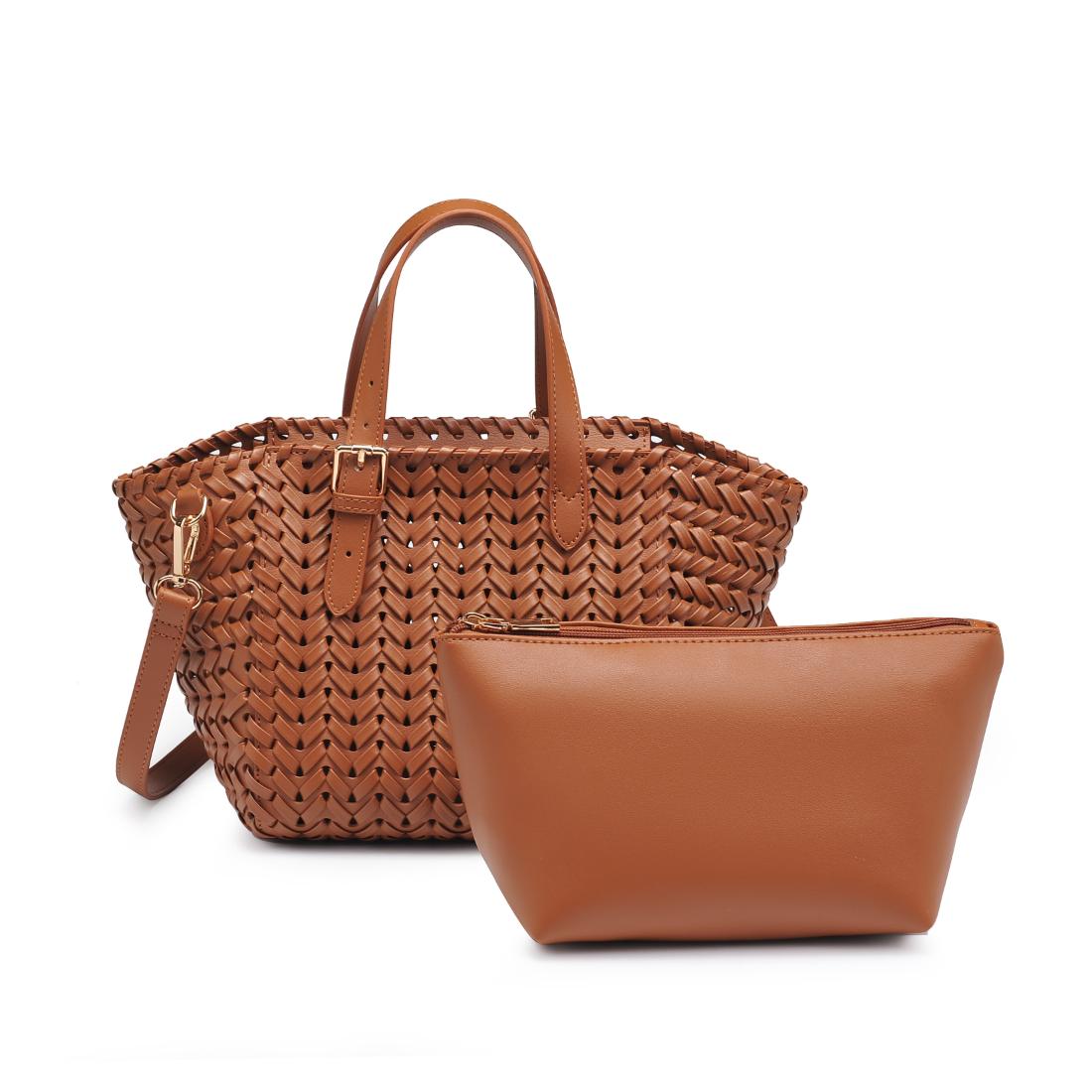 Product Image of Moda Luxe Estelle Tote 842017137764 View 7 | Café