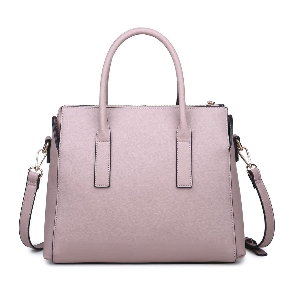 Product Image of Product Image of Moda Luxe Verona Satchel 842017114925 View 3 | Dusty Rose