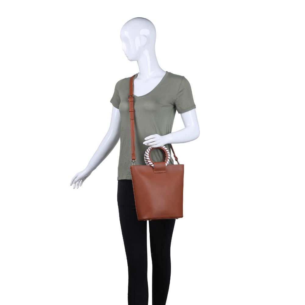 Product Image of Moda Luxe Paola Tote 842017124313 View 5 | Tan