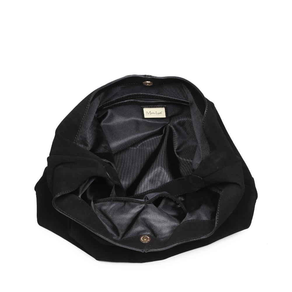 Product Image of Moda Luxe Amber Hobo 842017137030 View 4 | Black