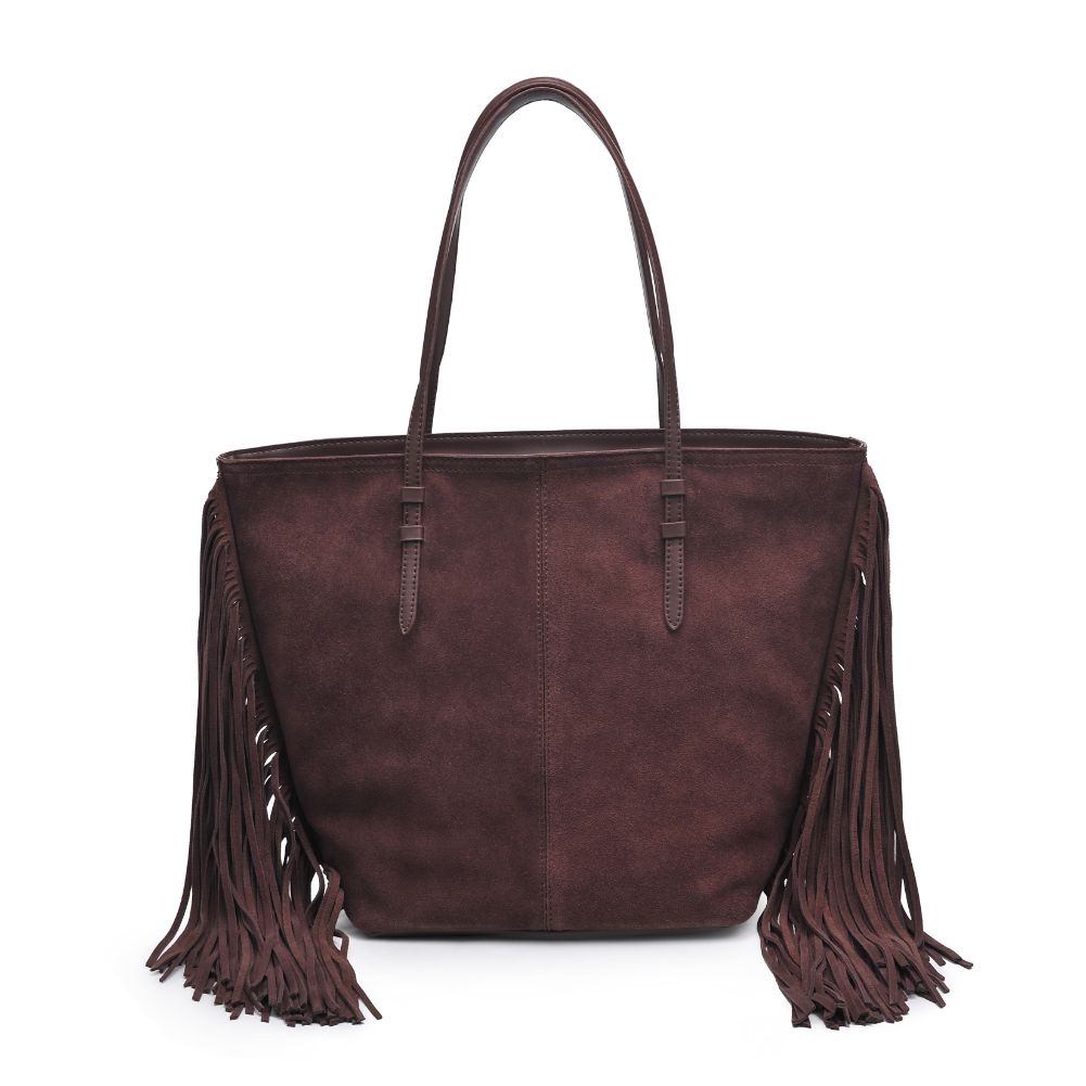 Product Image of Moda Luxe Stevie Tote 842017133186 View 5 | Chocolate