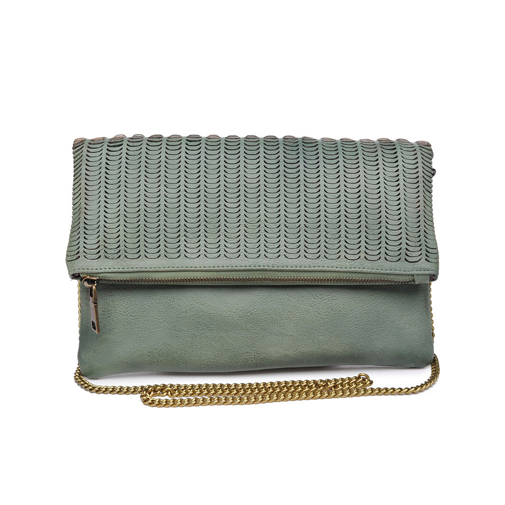 Product Image of Moda Luxe Alyssa Clutch 842017114062 View 1 | Sage