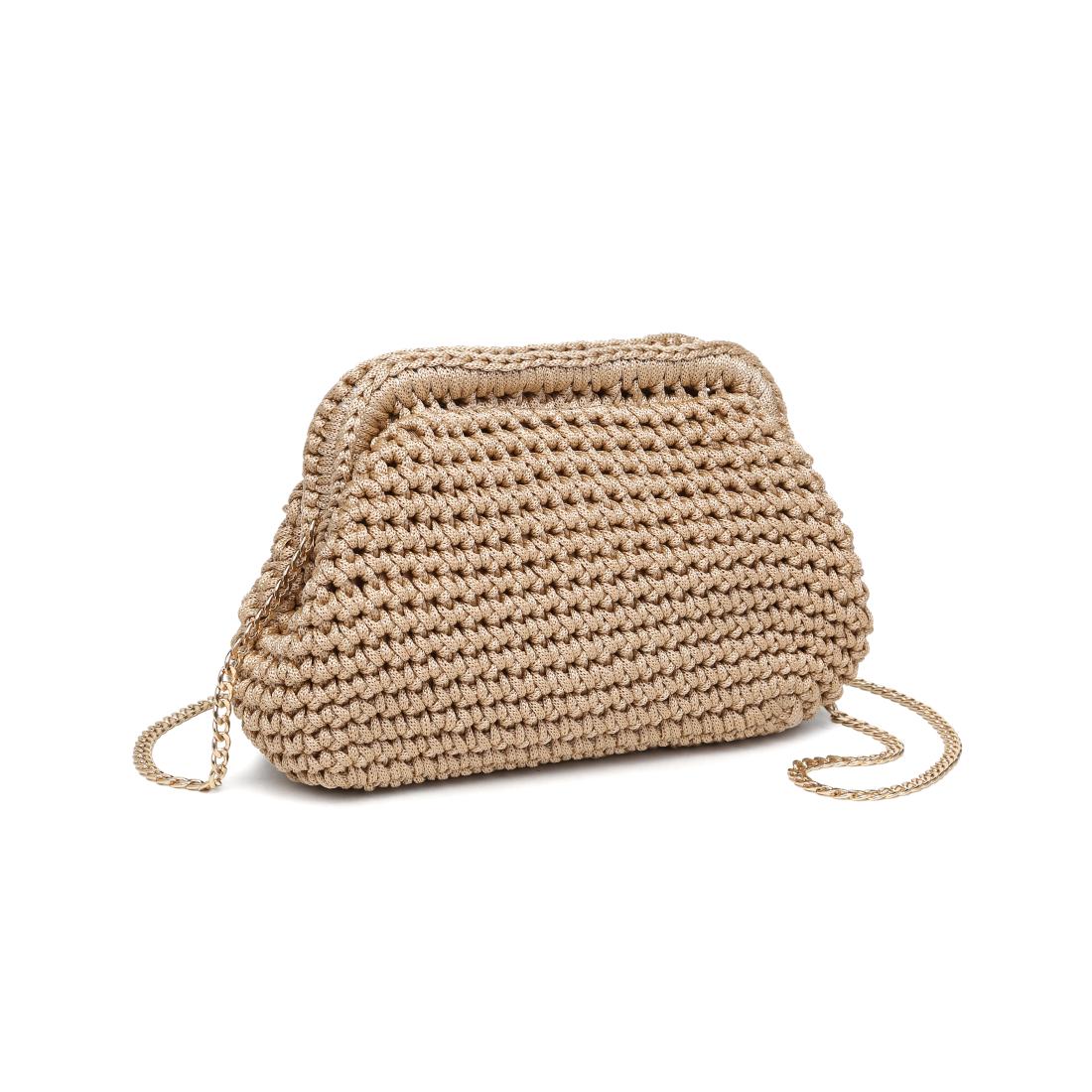 Product Image of Moda Luxe Anastasia Clutch 842017138259 View 6 | Natural