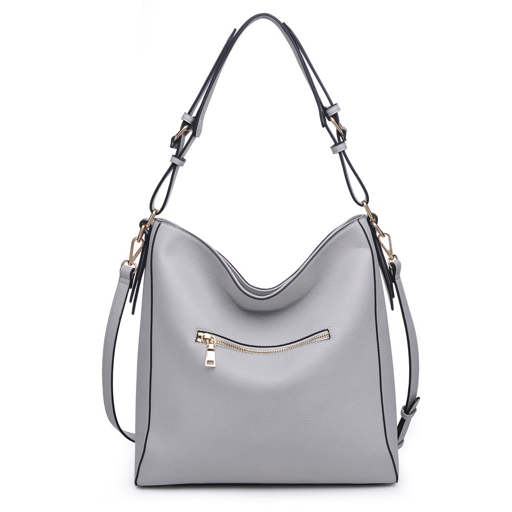 Product Image of Product Image of Moda Luxe Carrie Hobo 842017118848 View 3 | Grey