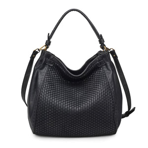 Product Image of Moda Luxe Raven Hobo 842017120704 View 5 | Black