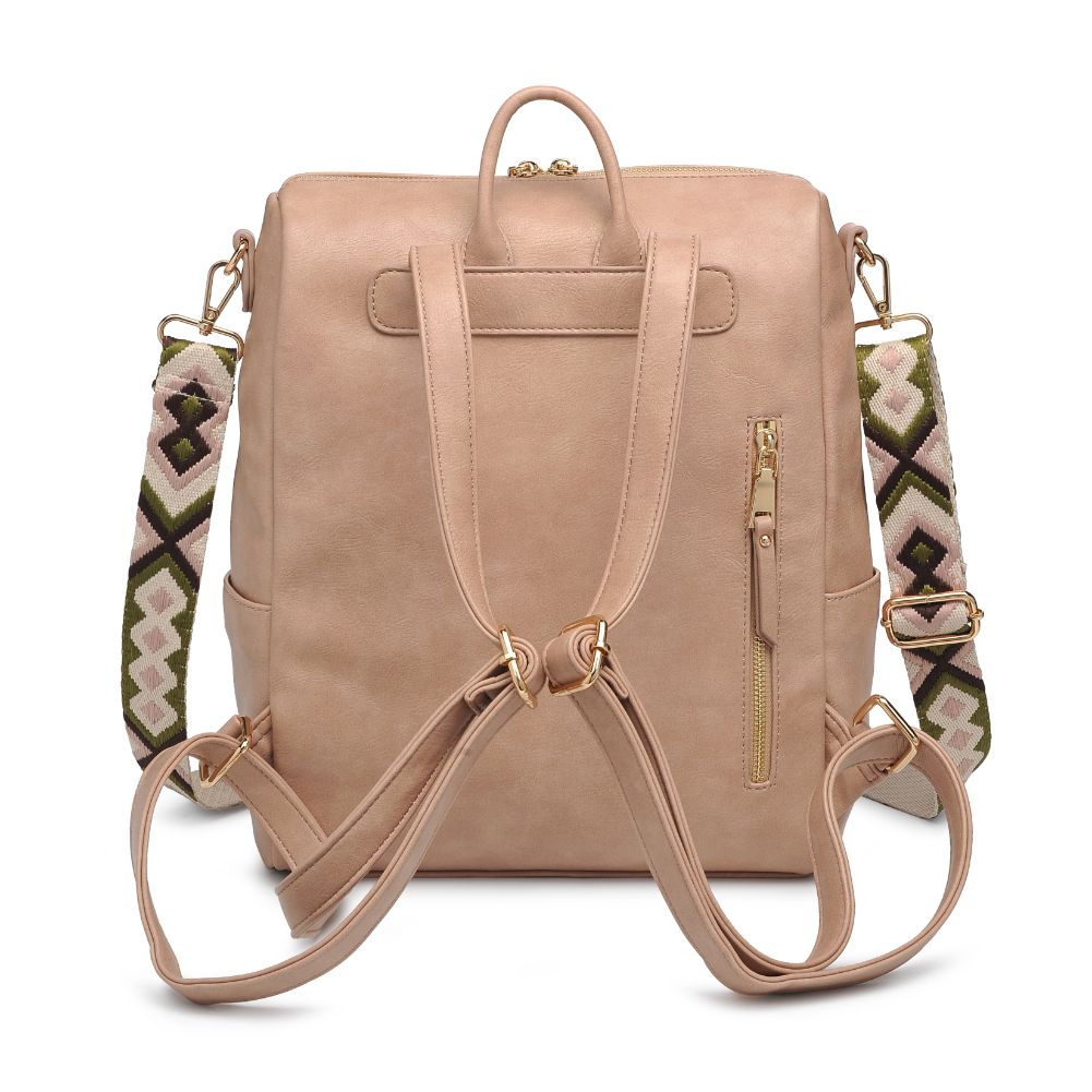 Product Image of Moda Luxe Riley Backpack 842017129400 View 7 | Natural