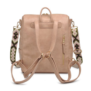 Product Image of Moda Luxe Riley Backpack 842017129400 View 7 | Natural