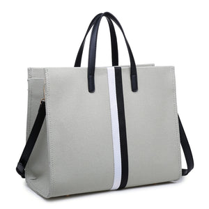 Product Image of Moda Luxe Morocco Tote 842017113447 View 2 | Crème De Mint