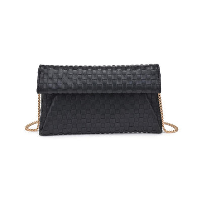 Product Image of Moda Luxe Priscilla Clutch 842017136538 View 1 | Black