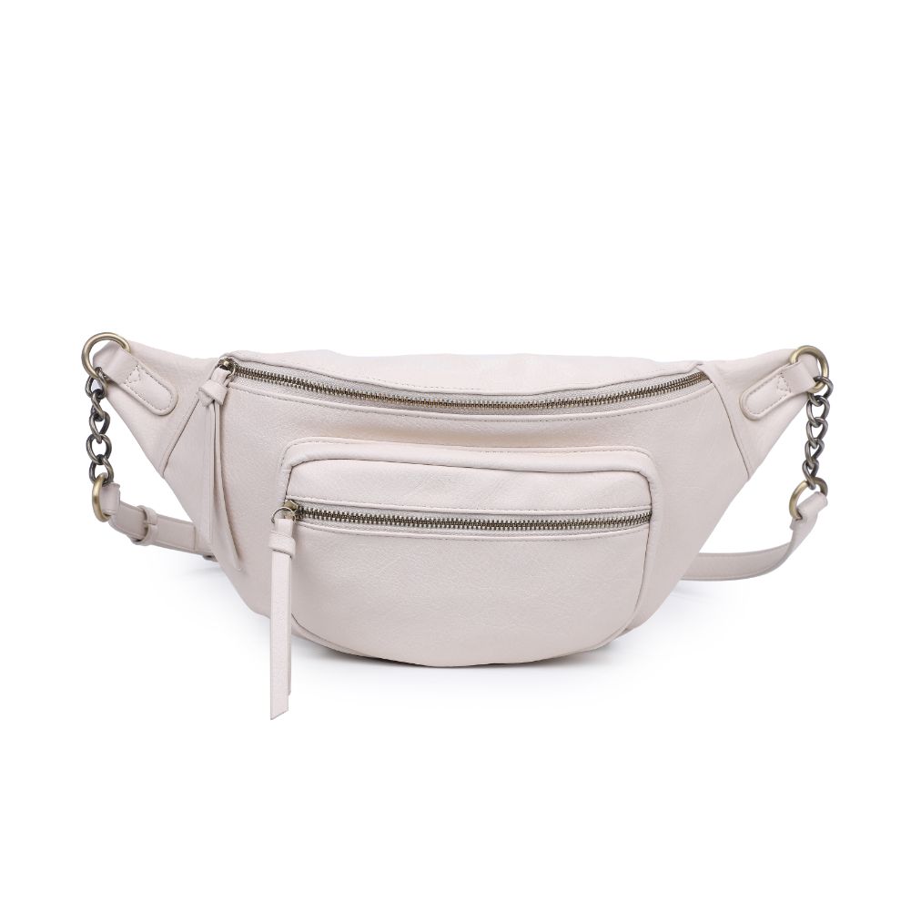 Product Image of Moda Luxe Samira Belt Bag 842017132769 View 5 | Ivory