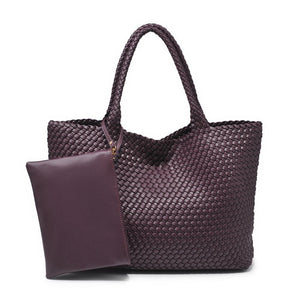 Product Image of Moda Luxe Solana Tote 842017136200 View 5 | Espresso